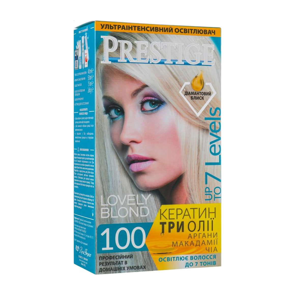 Ультраінтенсивний освітлювач для волосся Vip's Prestige Lovely Blond 100, 100 мл